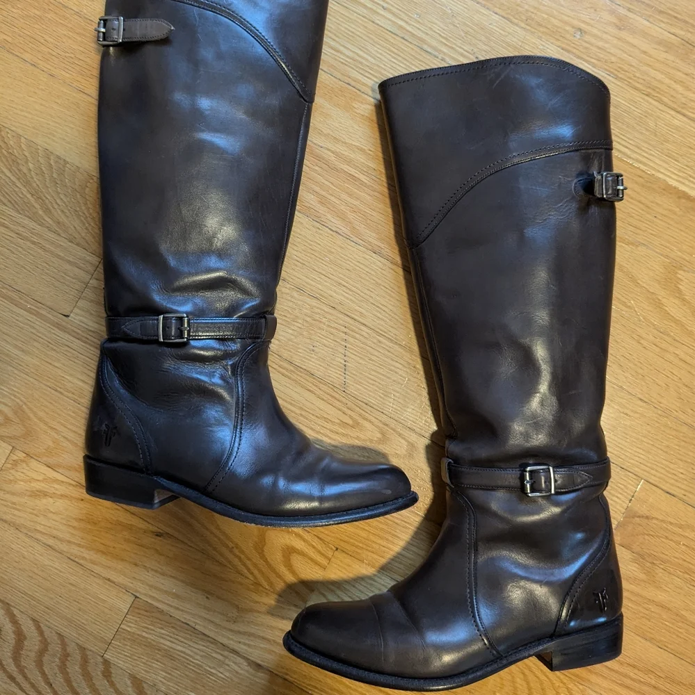 Frye Dorado Riding Boots - Picture 1 of 8